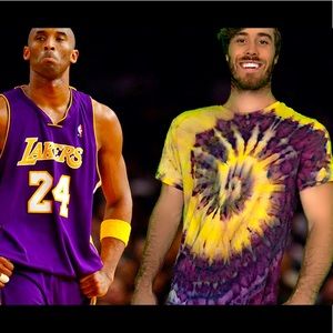 Lakers Spiral Kobe Tie-Dye
